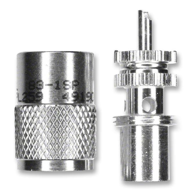83-1SP RF COAXIAL, UHF, STRAIGHT PLUG, 50OHM AMPHENOL RF