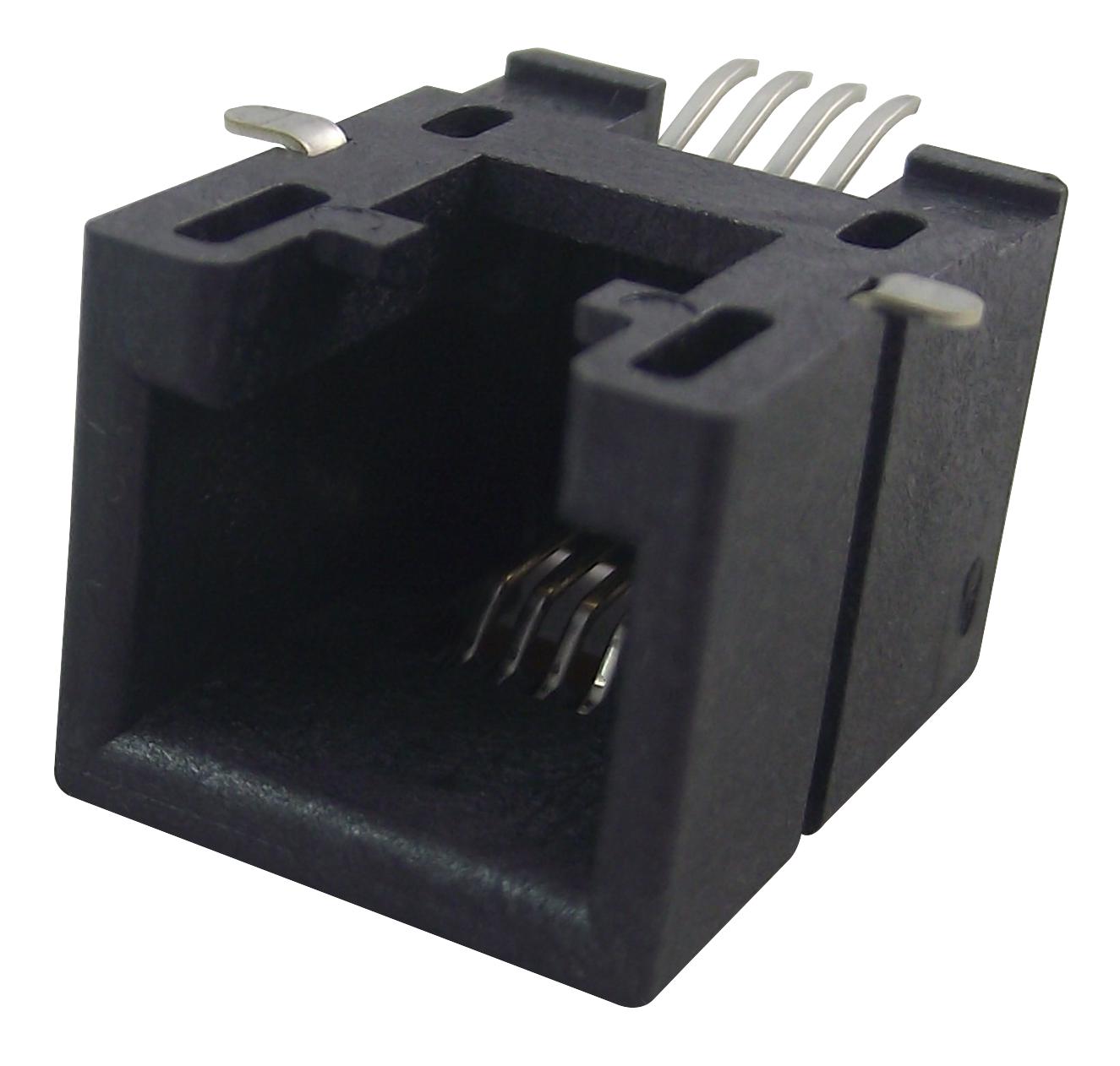 85502-5006 JACK, RIGHT ANGLE, SMT, 6/4 MOLEX