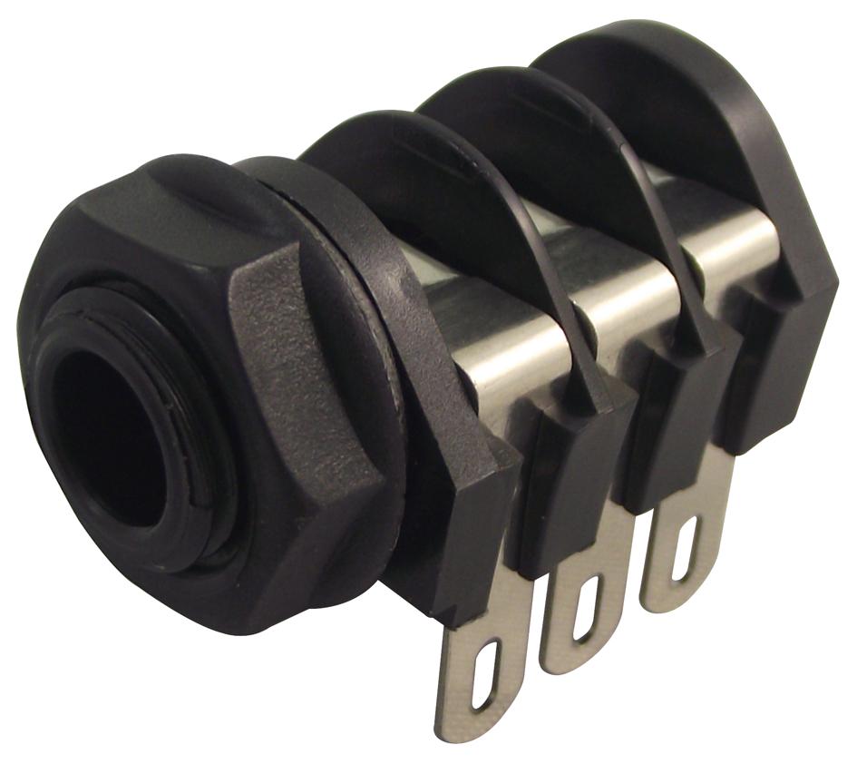 S2BBB SOCKET, 1/4" JACK, SWITCHED, 3POLE CLIFF ELECTRONIC COMPONENTS