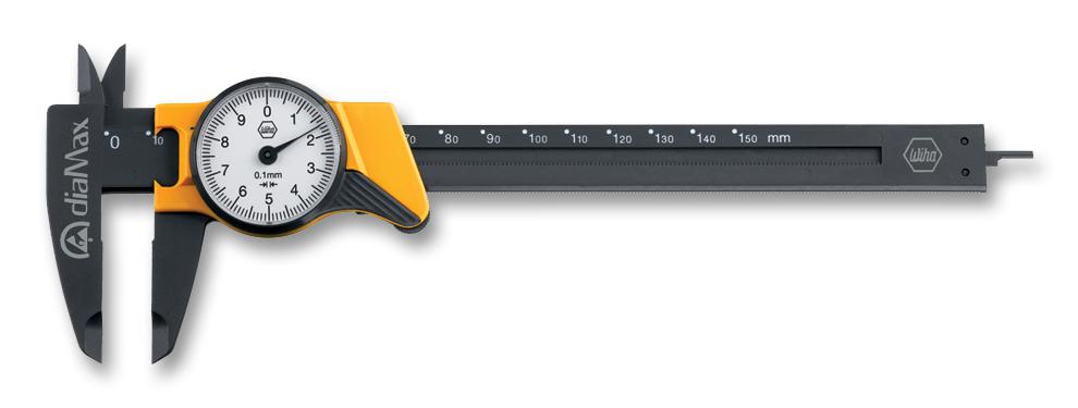 4112108 DIALMAX CALIPER, ESD, PLASTIC, 150MM WIHA