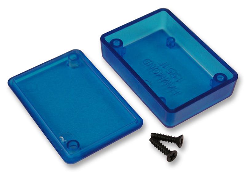 1551FTBU CASE, ABS, BLUE, 50X35X15MM HAMMOND