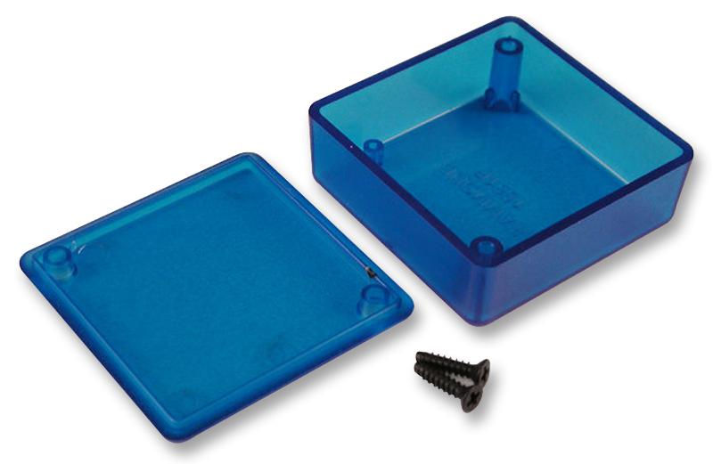 1551RTBU CASE, ABS, BLUE, 50X50X20MM HAMMOND