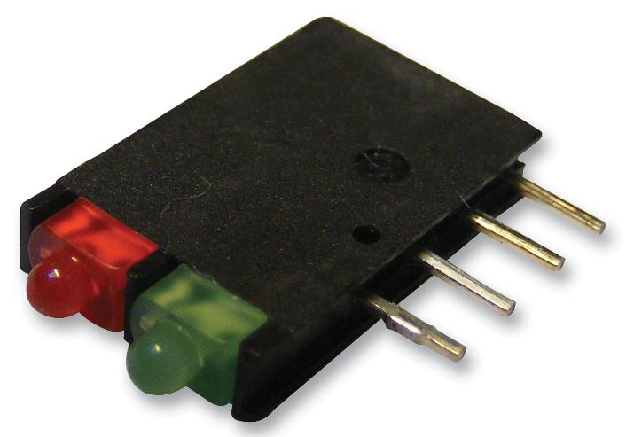 571-0112F LED, PCB, 2MM, BI, RED-GRN DIALIGHT