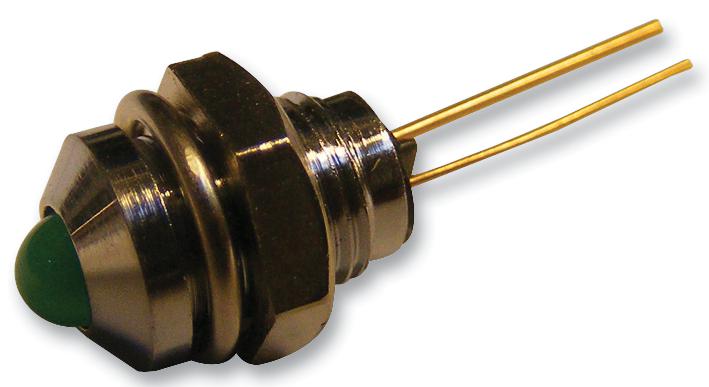 605-1211-110F LED INDICATOR, 3MM, GREEN DIALIGHT