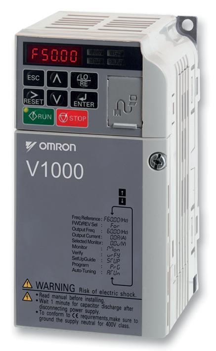VZA44P0BAA INVERTER DRIVE, 4KW, 400VAC, 9.2A OMRON