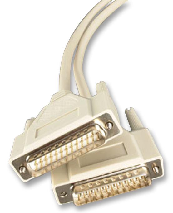 1120 LEAD, RS232 25W D PLG-PLG, 2M VIDEK