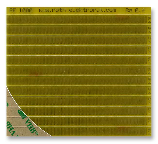 RE1080 CONTACT STRIPS, SELF-ADHES, 0.40MM ROTH ELEKTRONIK