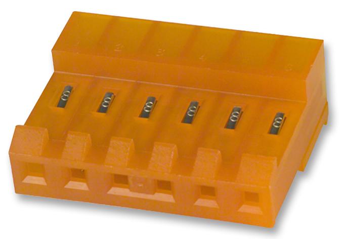 3-640426-6 HOUSING, 18AWG, 6WAY AMP - TE CONNECTIVITY