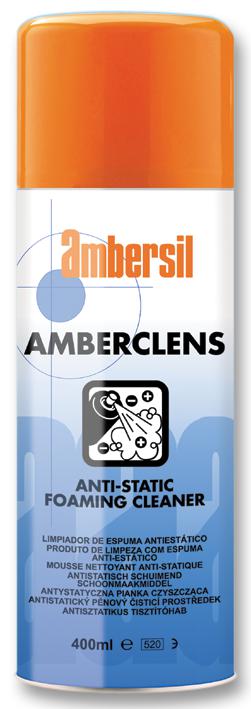 6160001000 CLEANER, AMBERCLENS, FOAMING, 400ML AMBERSIL