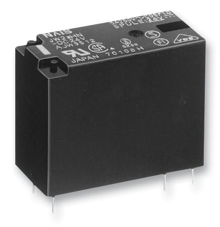 JW2SN-DC12V RELAY, DPDT, 277VAC, 30VDC, 5A PANASONIC