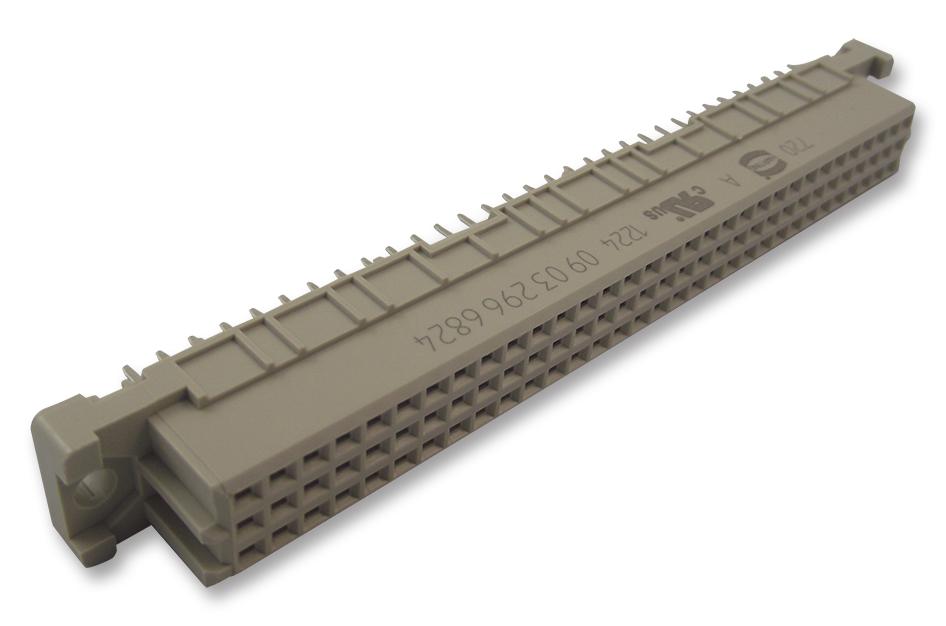 09 03 296 6824 SOCKET, DIN41612, 96WAY HARTING
