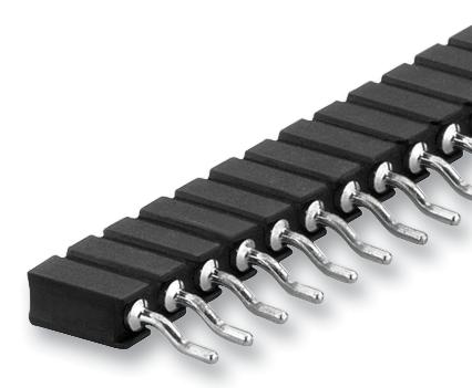 BLY 6 SMD 20 HEADER, SOCKET, 2.0MM, 20POL, SMD FISCHER ELEKTRONIK