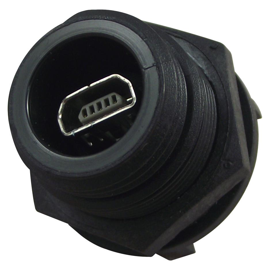 PX0458 SEALED MINI USB, 2.0 TYPE AB, RCPT, IP68 BULGIN LIMITED
