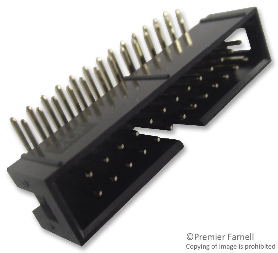 61202621721 HEADER, 2.54MM, R/A, 26WAY WURTH ELEKTRONIK