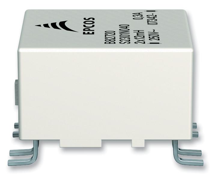 B82720S2202N040 CHOKE, RING CORE, DOUBLE, 1.1MH, 2A EPCOS