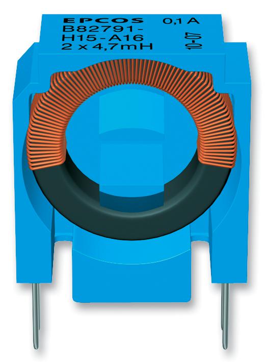 B82791H0015A025 CHOKE, COMMON MODE, 10MH, 0.1A EPCOS