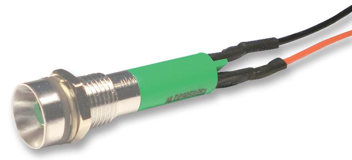 NLD29W903550500 LED INDICATOR, 24V GRN NLD ELECTRONIC