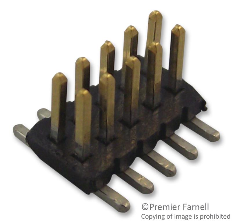 FTS-105-01-L-DV CONNECTOR, HEADER, SMT, 1.27MM, 10WAY SAMTEC