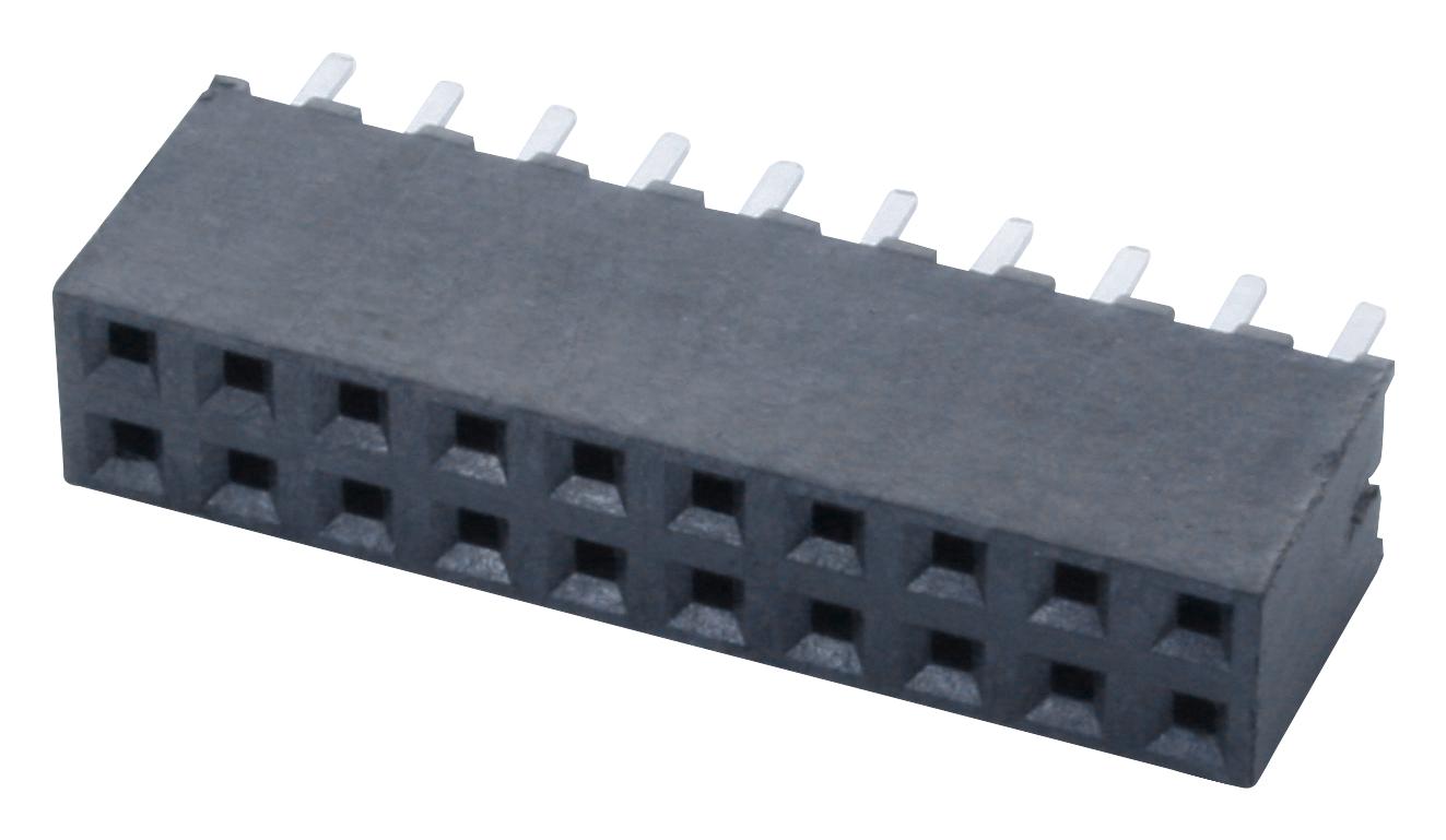 SQW-110-01-L-D RECEPTACLE, 2MM, VERT, 20WAY SAMTEC