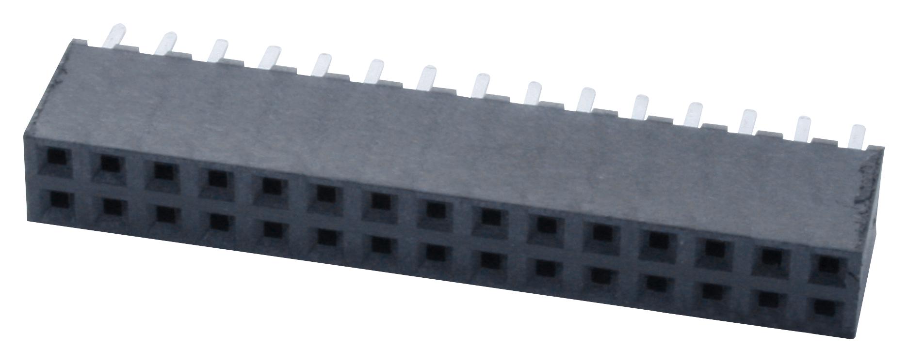 SQW-115-01-L-D RECEPTACLE, 2MM, VERT, 30WAY SAMTEC