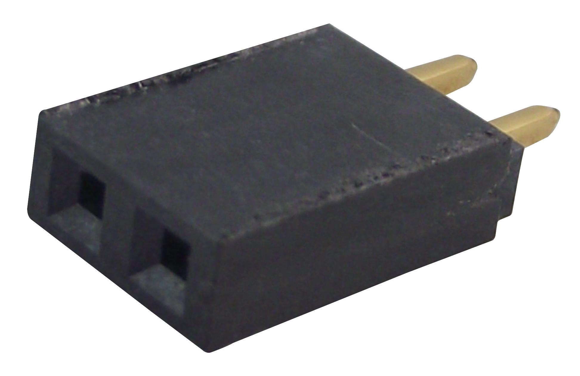 SSQ-102-01-G-S RECEPTACLE, 2.54MM, SINGLE, 2WAY SAMTEC