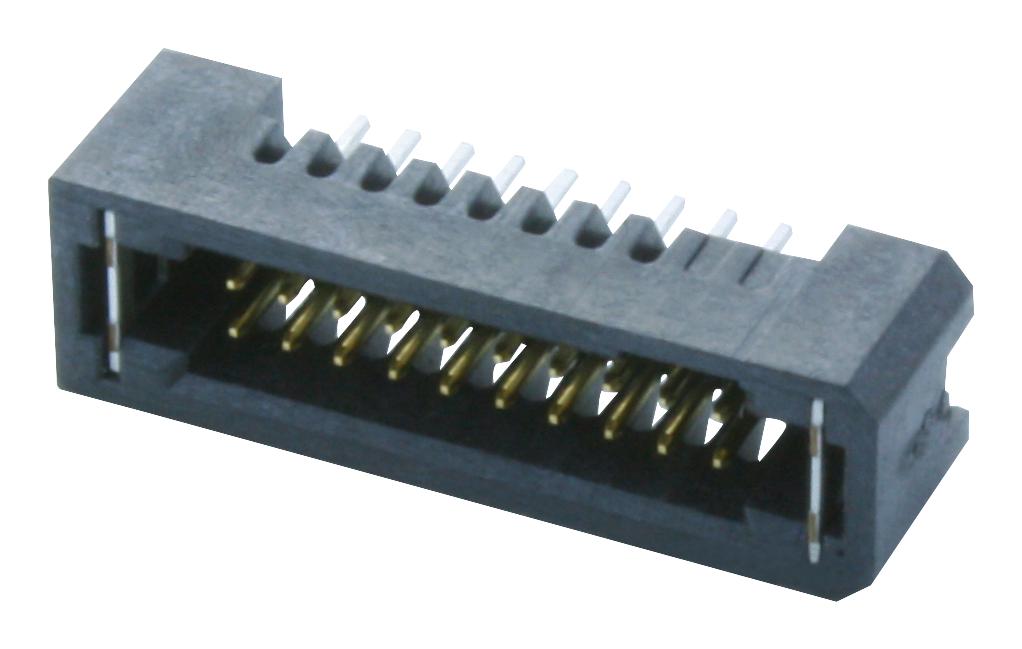 TFM-110-01-S-D-WT HEADER, 1.27MM, PCB, 20WAY SAMTEC