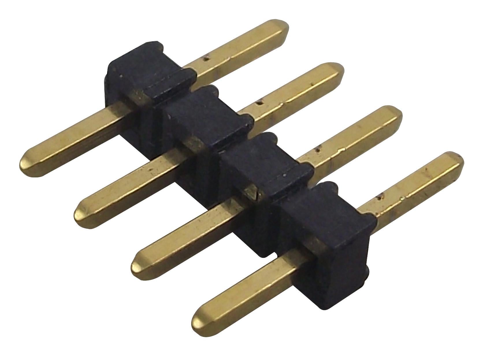 TMM-104-01-G-S HEADER, 2MM, SINGLE THRU HOLE,  4WAY SAMTEC