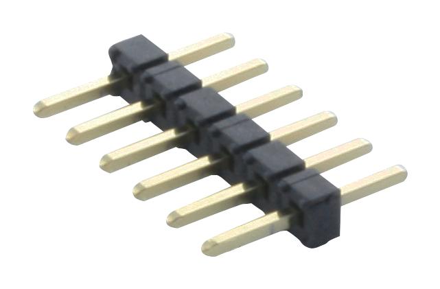 TMM-106-01-G-S HEADER, 2MM, SINGLE THRU HOLE,  6WAY SAMTEC