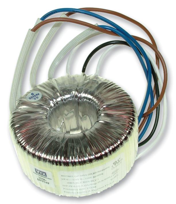 VTX-146-050-155 TRANSFORMER, 50VA, 2 X 55V MULTICOMP PRO