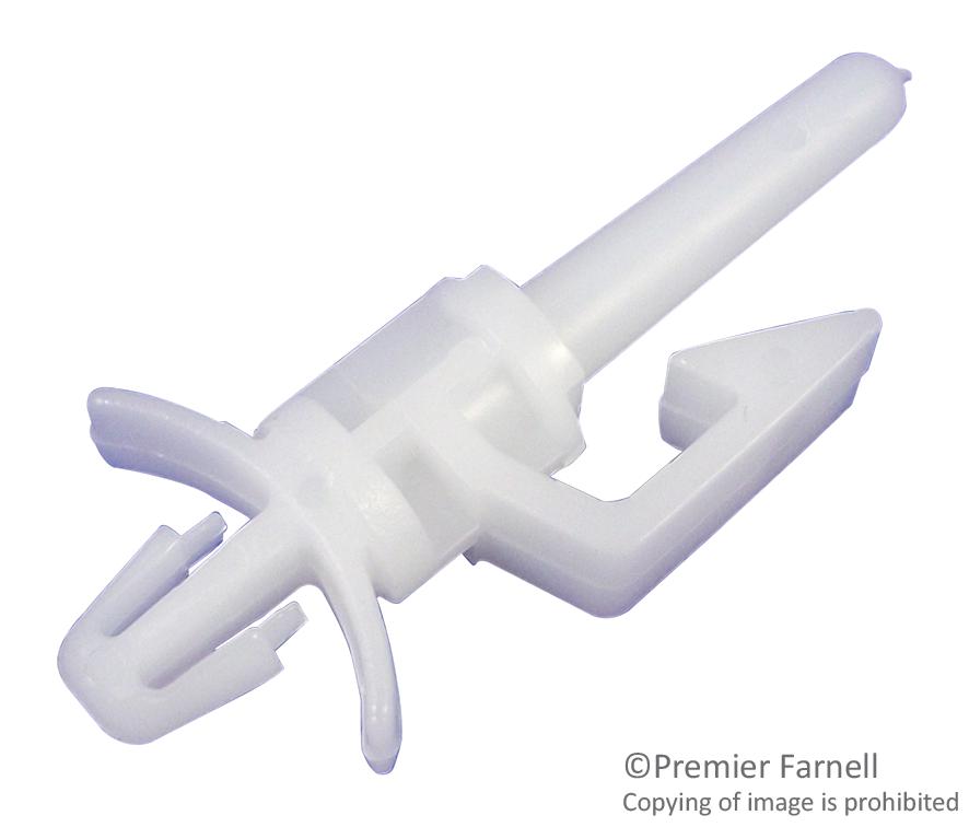 EHCBS-10-01 EDGE-HOLD PCB SUPPORT, NYLON 6.6, 15.9MM ESSENTRA COMPONENTS