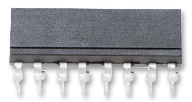 ISP847X OPTOCOUPLER, DIP-16, QUAD, TR. O/P ISOCOM