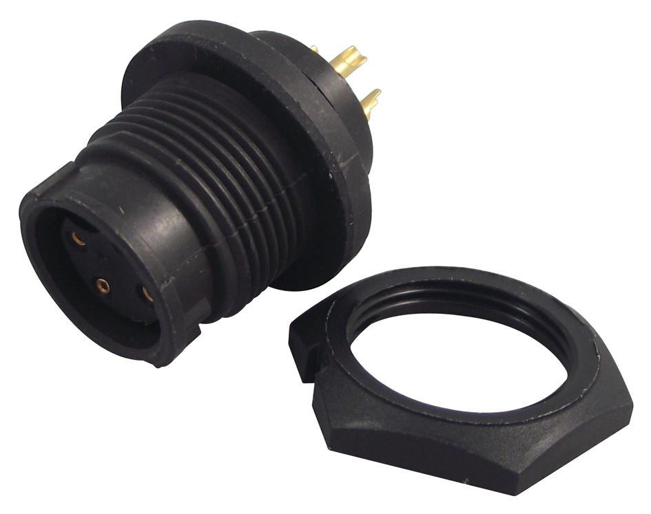 EN3P4F-F SOCKET, PANEL, 4WAY SWITCHCRAFT/CONXALL