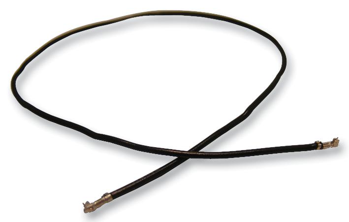 CASS-0843 CABLE ASSEMBLY, CRIMP SOCKET, 300MM, BLK MULTICOMP