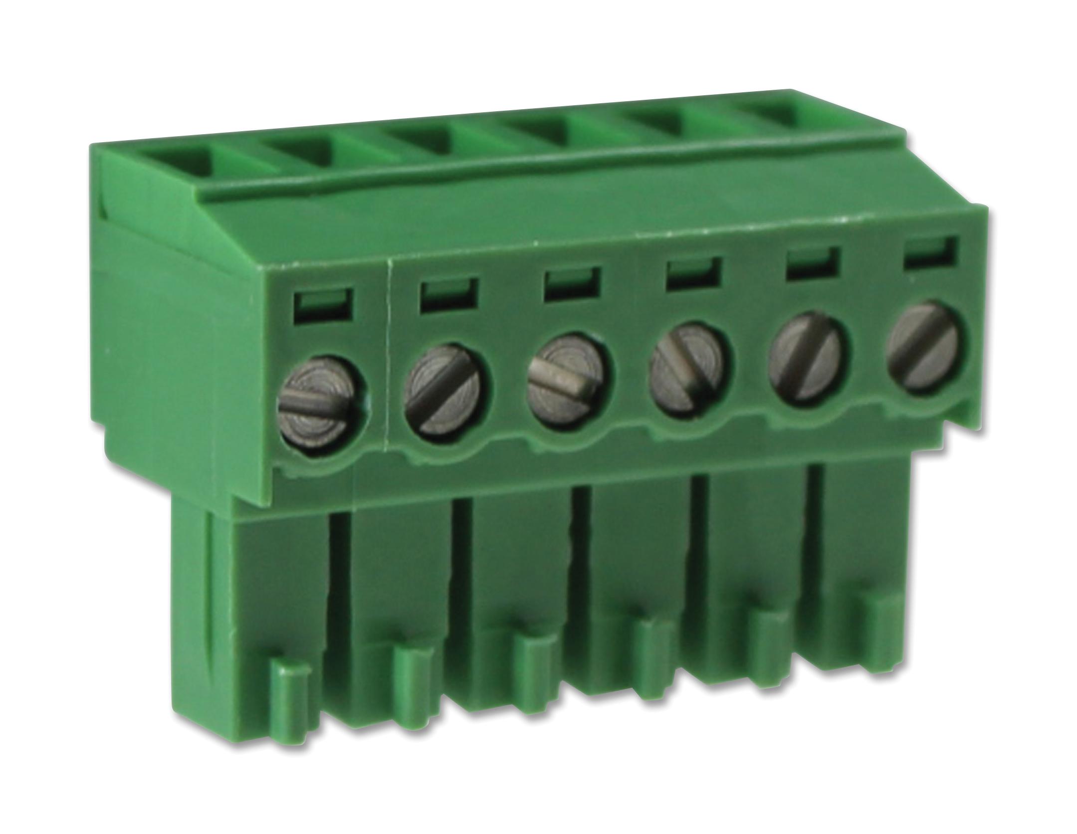 CTB92HE/6 TERMINAL BLOCK, PLUGGABLE, 6POS, 16AWG CAMDENBOSS