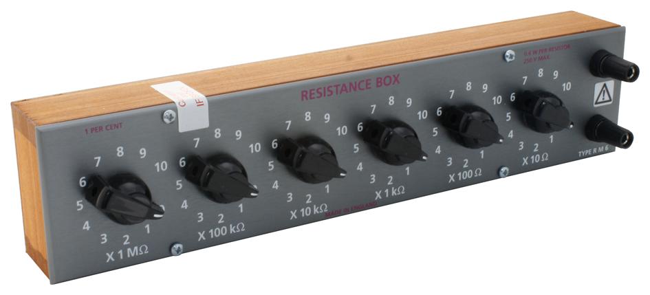 RM6 DECADE BOX, RESISITANCE, RM6 CROPICO