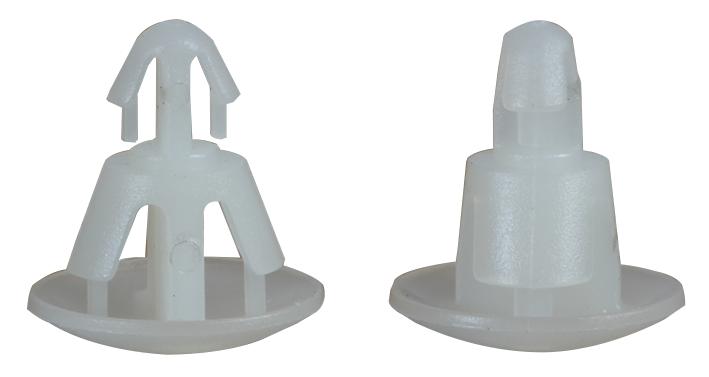 D01454 PCB SPACER SUPPORT, NYLON66, NATURAL DURATOOL