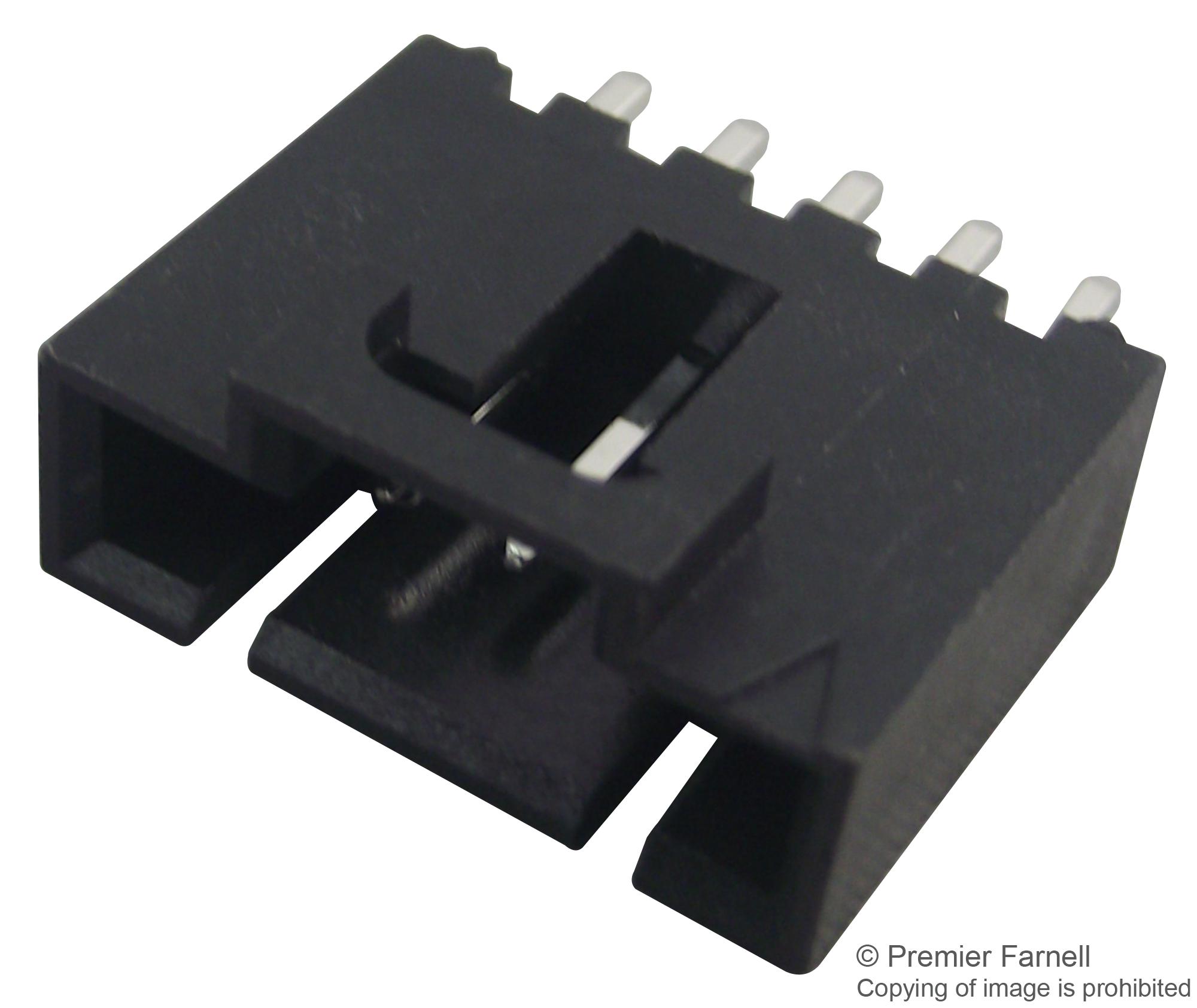 70543-0251 CONNECTOR, HEADER, 5POS, 1ROW, 2.54MM MOLEX