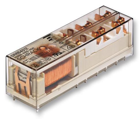 V23050A1024A542 RELAY, SAFETY, 4NO, DPST-NC, 250VAC, 8A SCHRACK - TE CONNECTIVITY
