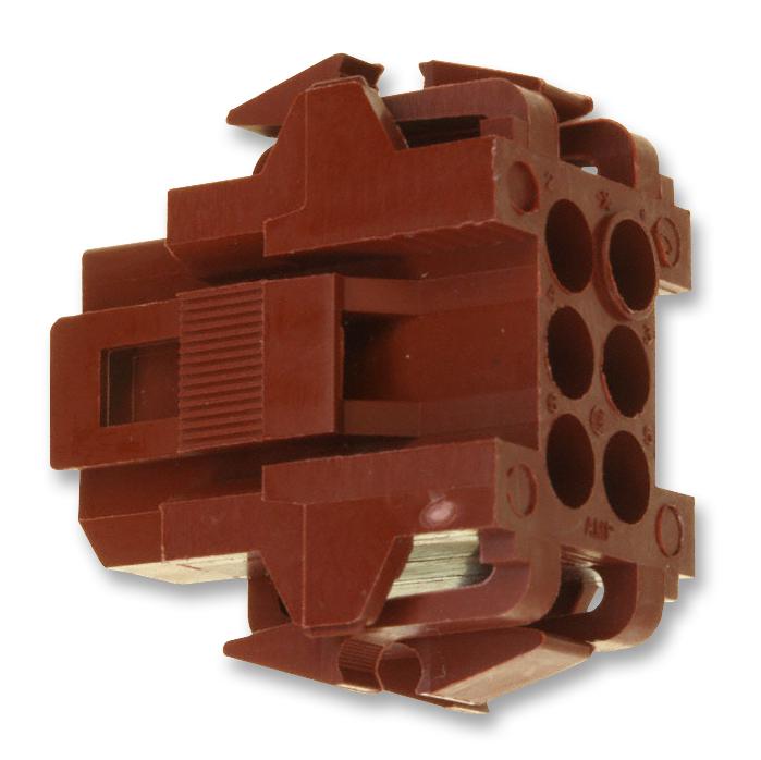 207152-1 HOUSING, PLUG, 6WAY, 5 AMP - TE CONNECTIVITY