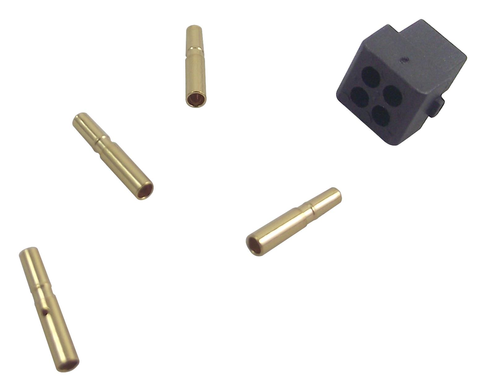M80-8890405 SOCKET, DIL, CRIMP, 4WAY HARWIN