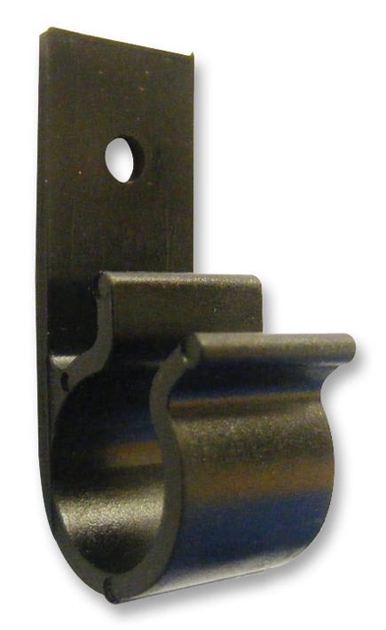 211-70000 D CLIP, BLACK, 10MM, PK100 HELLERMANNTYTON