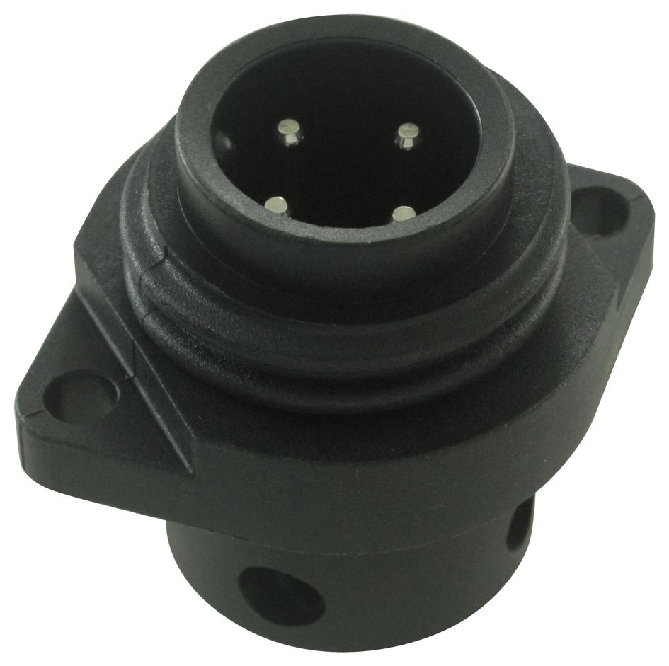 09-4227-00-07 PLUG, RECEPTACLE, 6WAY+PE BINDER