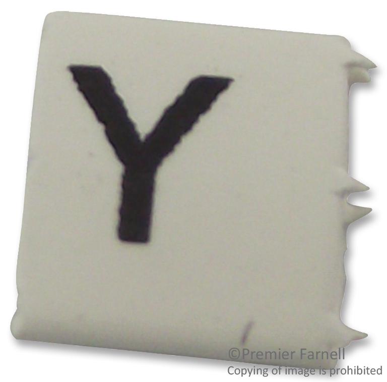 LHS3-1TW/Y CABLE MARKER, H/S, 3/1, Y, PK100 PRO POWER