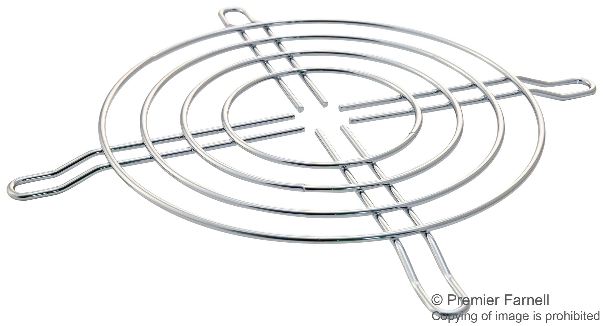 MCSC80-W2 FAN FINGER GUARD, METAL, 80MM, SILVER MULTICOMP PRO