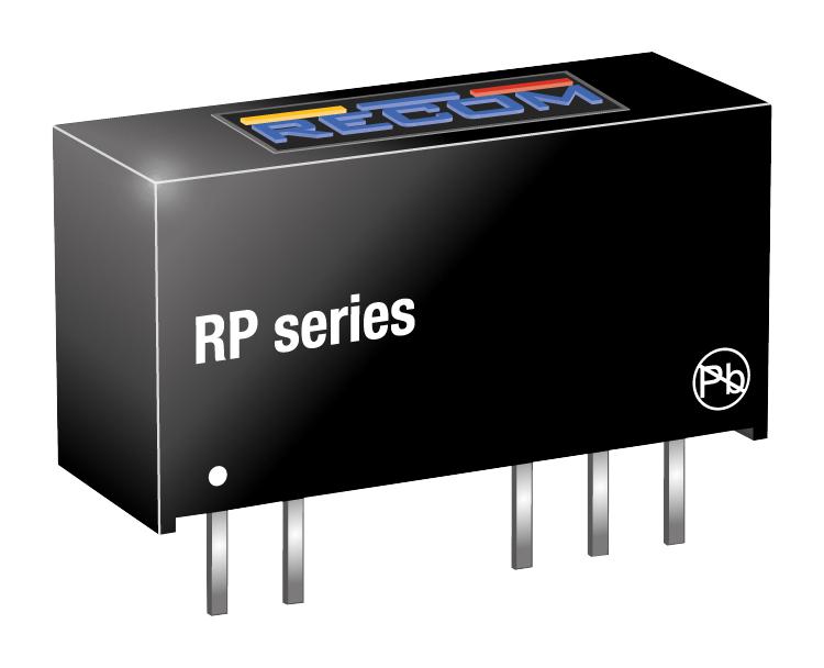 RP-2405D DC-DC CONVERTER, MEDICAL, 2 O/P, 1W RECOM POWER