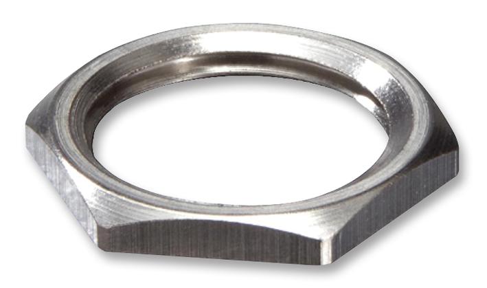 EMMU 25 LOCKNUT, BRASS, M25 WISKA