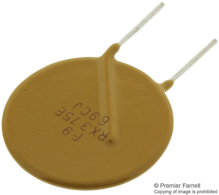 MC33185 FUSE, PTC RESET, RADIAL, 90V, 3.75A MULTICOMP PRO