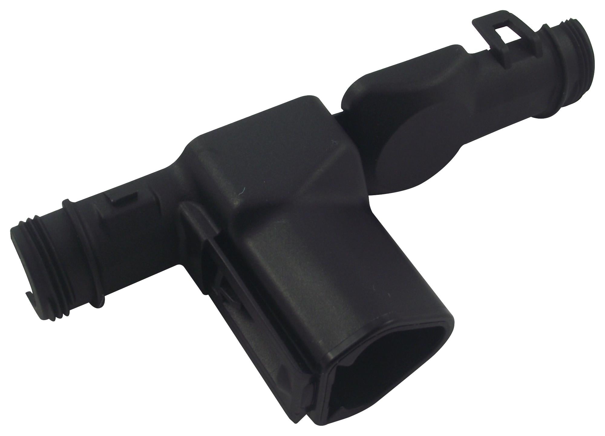 1011-262-0305 BACKSHELL, DT, RECEPTACLE, R/A, 3WAY DEUTSCH - TE CONNECTIVITY