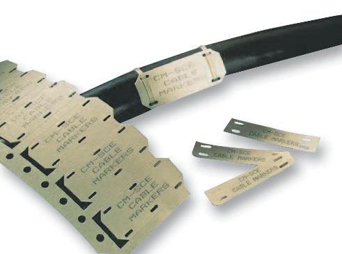 CM-SCE-TP-1/2-4H-9 CABLE MARKER, TAG, 12.7X50.8MM, PK250 TE CONNECTIVITY