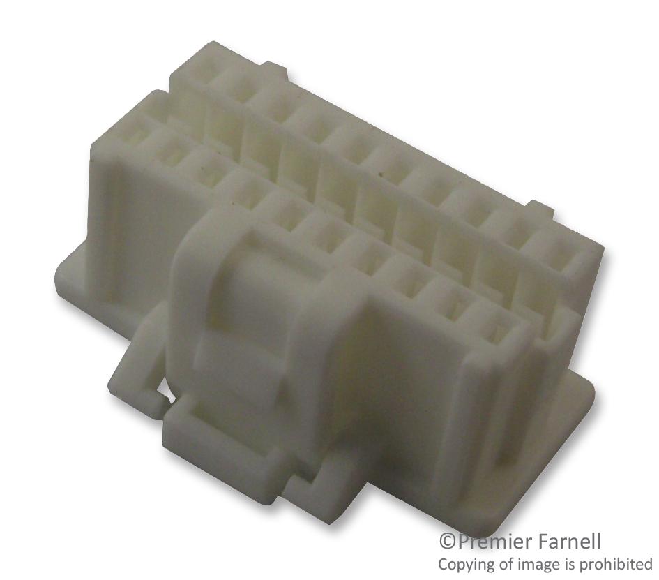 501189-3010 CONNECTOR, RCPT, 30POS, 2ROW, 1MM MOLEX